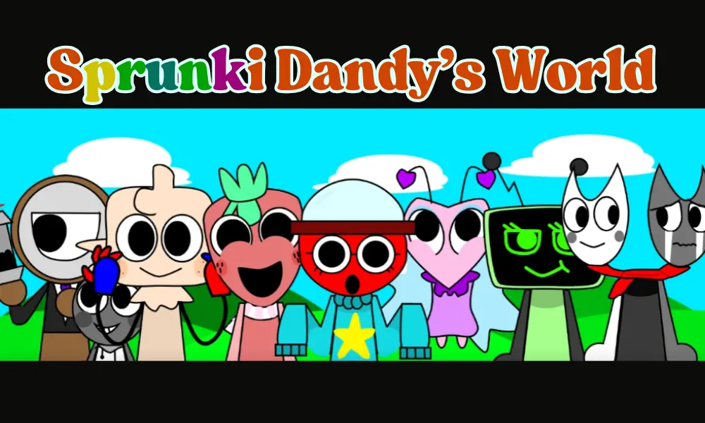 Sprunki Dandy’s World Game Thumbnail