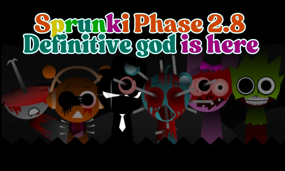 Sprunki Phase 2.8 Definitive God Is Here Game Thumbnail
