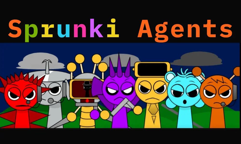 Sprunki Agents Game Thumbnail
