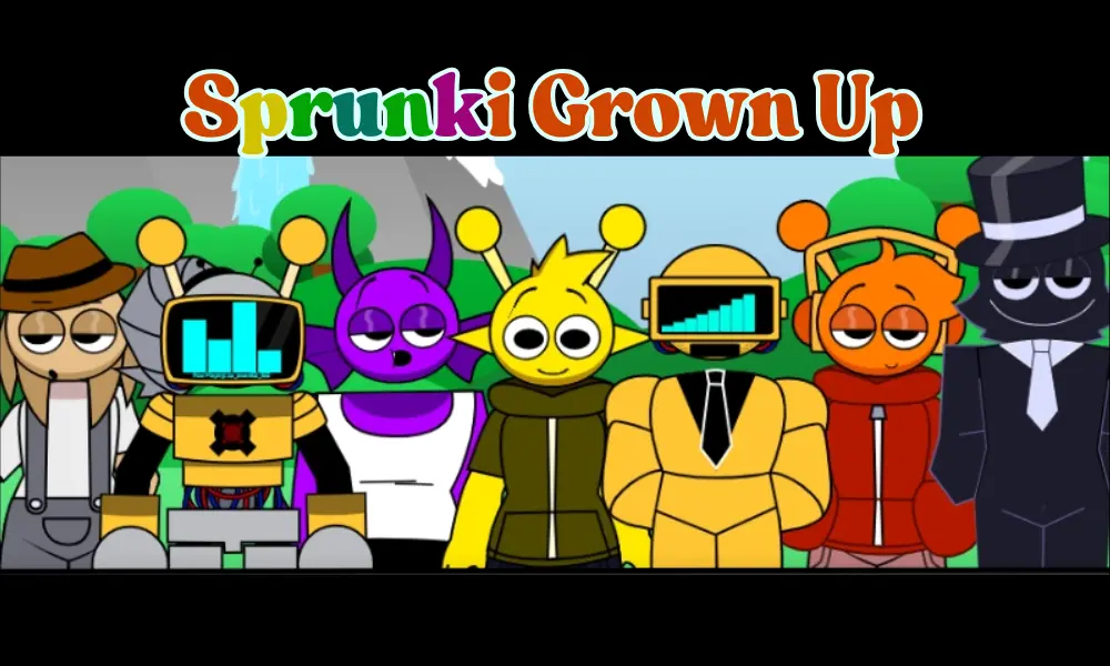 Sprunki Grown Up Game Thumbnail