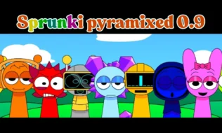 Sprunki Pyramixed 0.9 Game Thumbnail