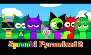 Sprunki Pyramixed 2 Game Thumbnail