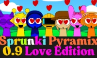 Sprunki Pyramix 0.9 Love Edition Game Thumbnail