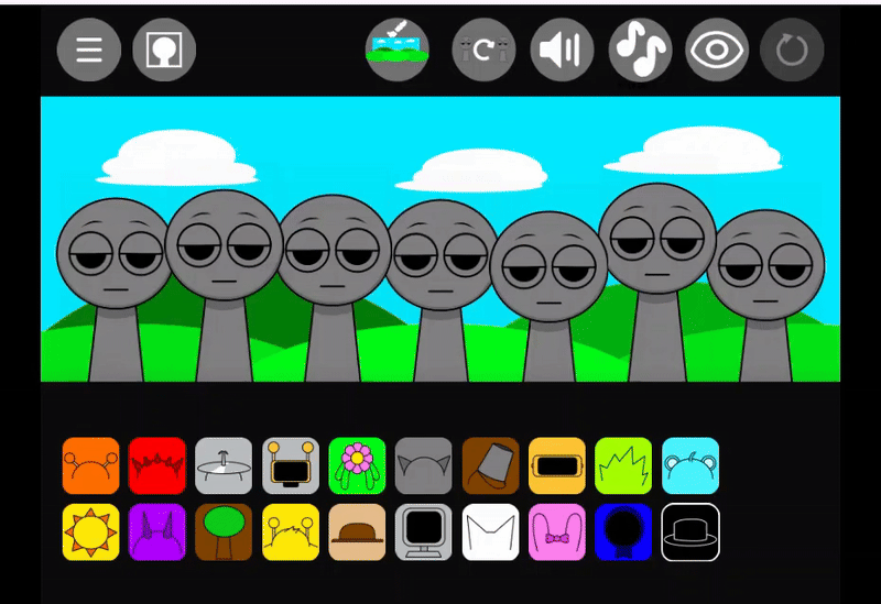 Sprunki Incredibox Characters Image
