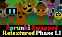 Sprunki Swapped Retextured Phase 1.1 Game Thumbnail