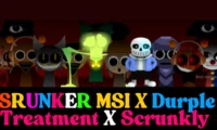 Sprunki MSI x Durple Treatment x Scrunkly Game Thumbnail
