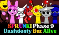 Sprunki Phase 9 Dashdosty But Alive Game Thumbnail