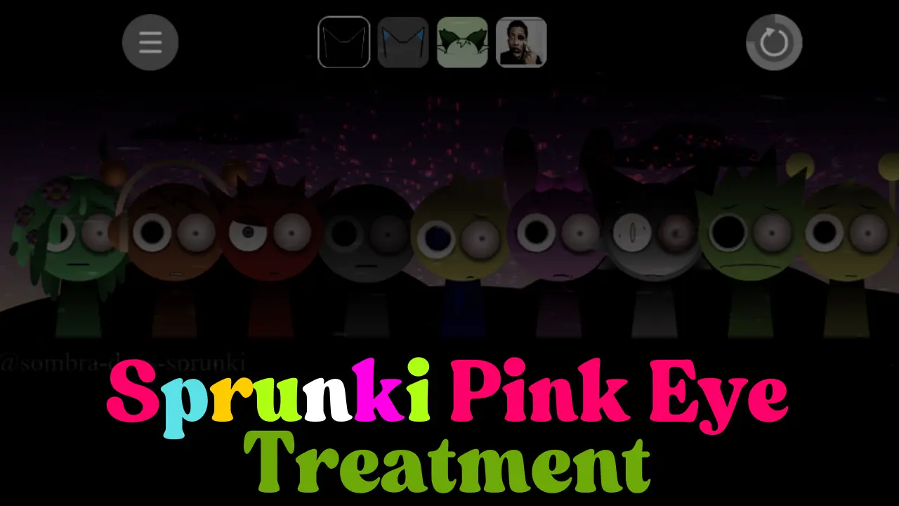 Sprunki Pink Eye Treatment | Play Mod Online Here