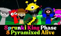 Sprunki King Phase 8 Pyramixed Alive Game Thumbnail