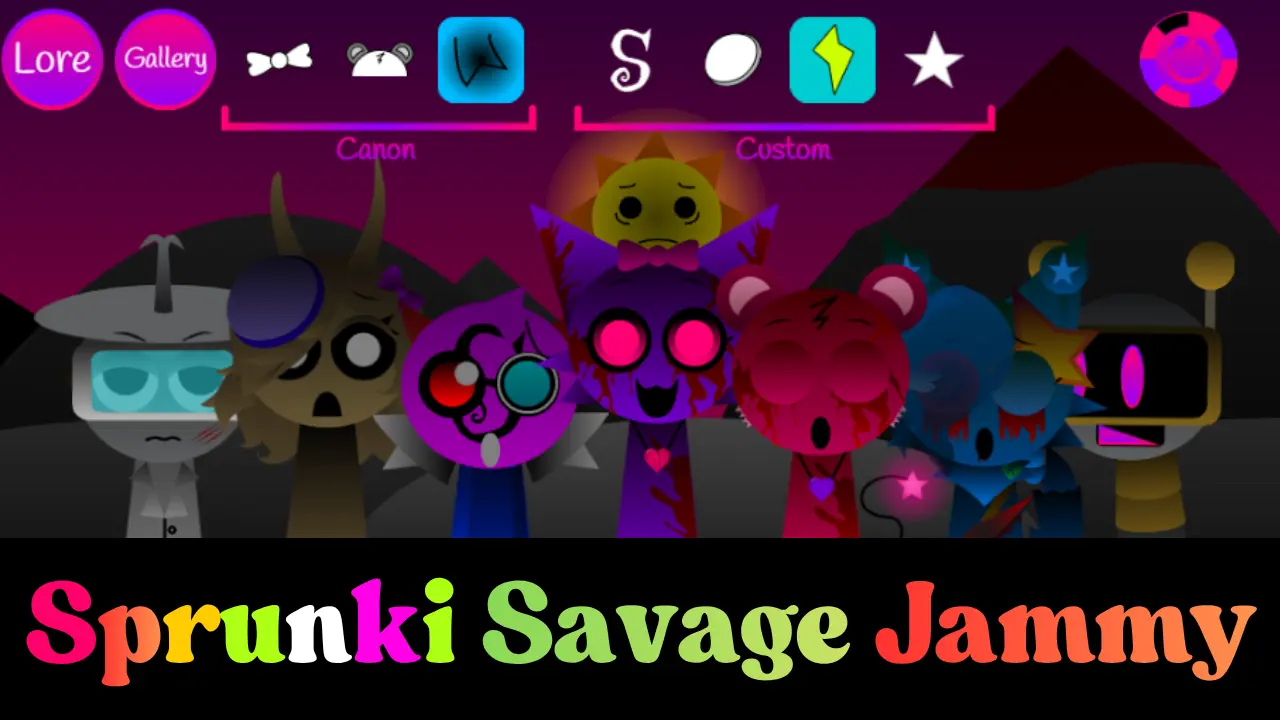 Sprunki Savage Jammy