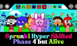 Sprunki Hypershifted Phase 4 But Alive Game Thumbnail